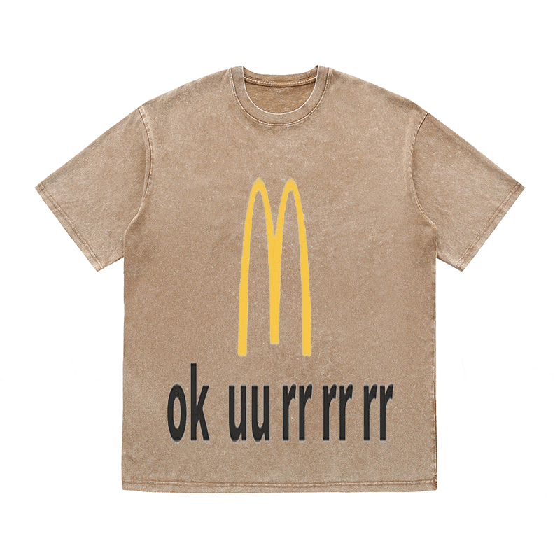 RDMCLOTHINGART tapestry hoodie SLOGAN HEAVY COTTON TEES-9570