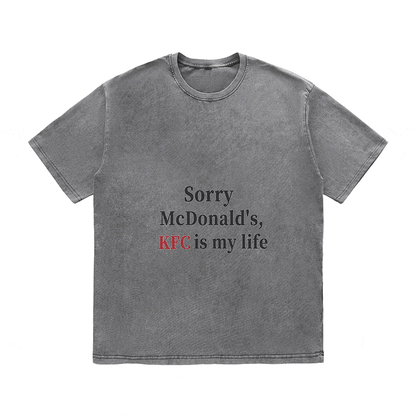 RDMCLOTHINGART tapestry hoodie SLOGAN HEAVY COTTON TEES-9572