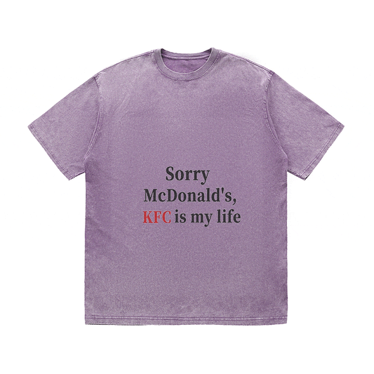 RDMCLOTHINGART tapestry hoodie SLOGAN HEAVY COTTON TEES-9572