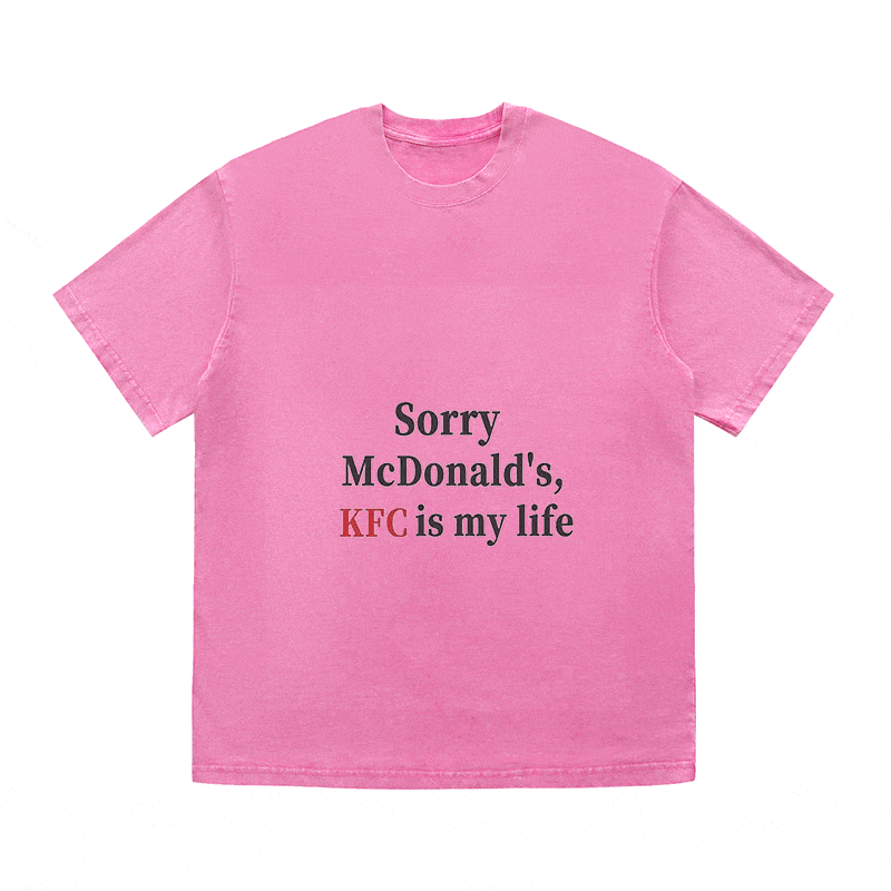 RDMCLOTHINGART tapestry hoodie SLOGAN HEAVY COTTON TEES-9572