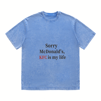 RDMCLOTHINGART tapestry hoodie SLOGAN HEAVY COTTON TEES-9572