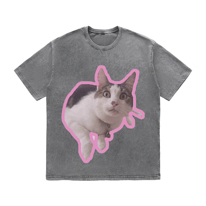 RDMCLOTHINGART tapestry hoodie SLOGAN HEAVY COTTON TEES-9579