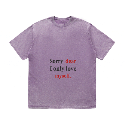 RDMCLOTHINGART tapestry hoodie SLOGAN HEAVY COTTON TEES-9580