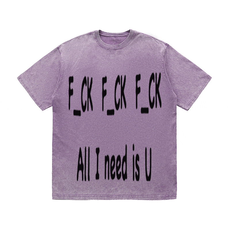 RDMCLOTHINGART tapestry hoodie SLOGAN HEAVY COTTON TEES-9598