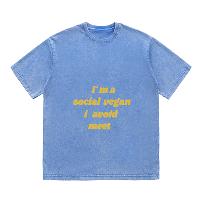 RDMCLOTHINGART tapestry hoodie SLOGAN HEAVY COTTON TEES-9602