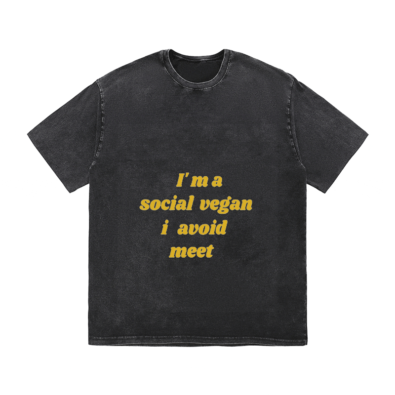 RDMCLOTHINGART tapestry hoodie SLOGAN HEAVY COTTON TEES-9602