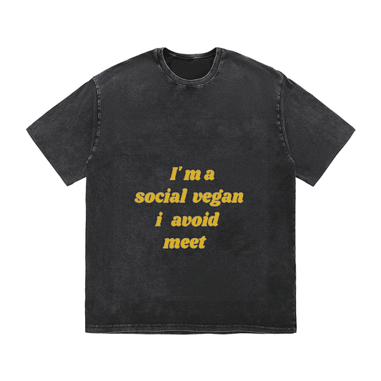 RDMCLOTHINGART tapestry hoodie SLOGAN HEAVY COTTON TEES-9602