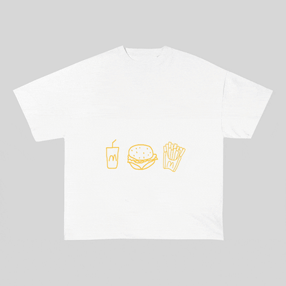 RDMCLOTHINGART tapestry hoodie SLOGAN HEAVY COTTON TEES-9606