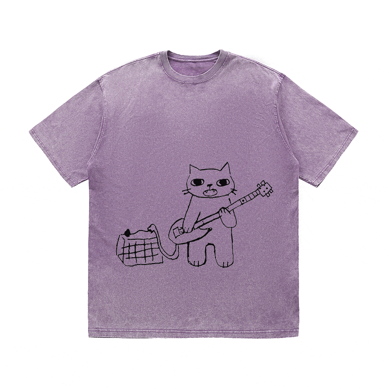 RDMCLOTHINGART tapestry hoodie SLOGAN HEAVY COTTON TEES-9607