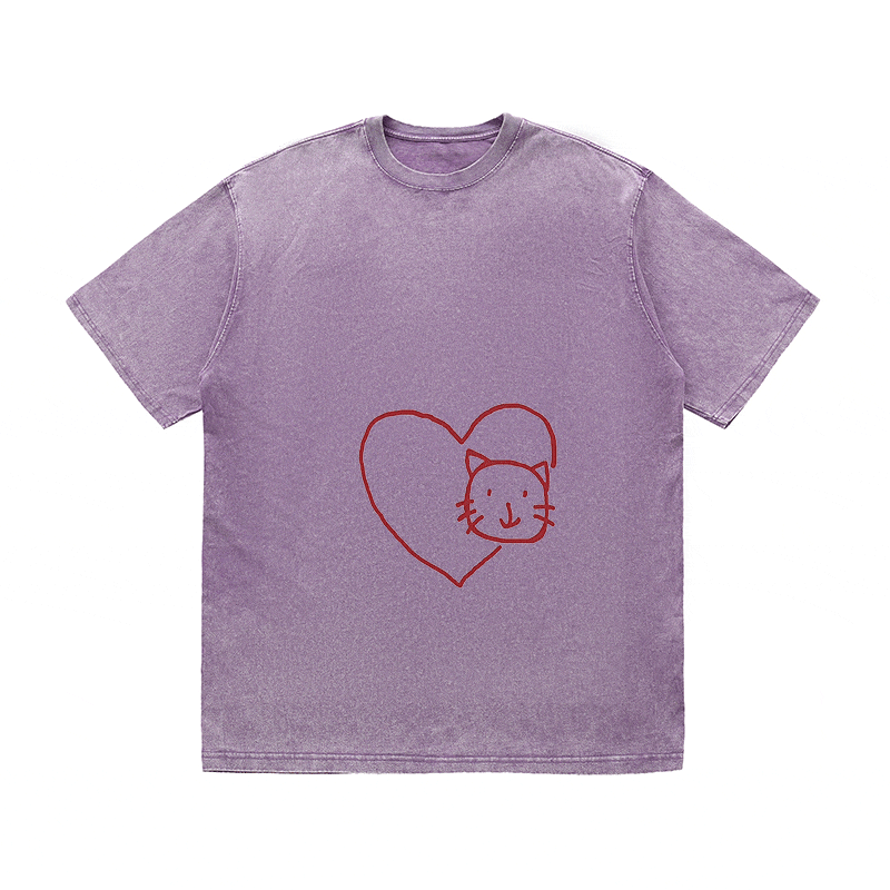 RDMCLOTHINGART tapestry hoodie SLOGAN HEAVY COTTON TEES-9608