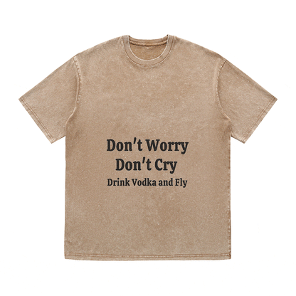 RDMCLOTHINGART tapestry hoodie SLOGAN HEAVY COTTON TEES-9612