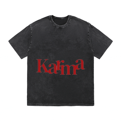 RDMCLOTHINGART tapestry hoodie SLOGAN HEAVY COTTON TEES-9624