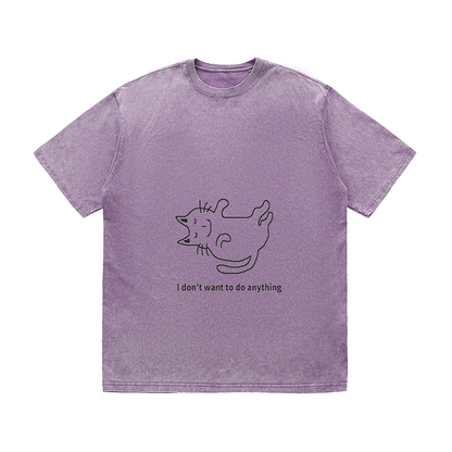 RDMCLOTHINGART tapestry hoodie SLOGAN HEAVY COTTON TEES-9625