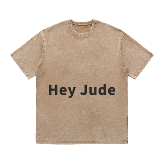 RDMCLOTHINGART tapestry hoodie SLOGAN HEAVY COTTON TEES-9626