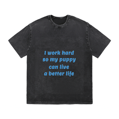 RDMCLOTHINGART tapestry hoodie SLOGAN HEAVY COTTON TEES-9628