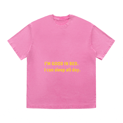 RDMCLOTHINGART tapestry hoodie SLOGAN HEAVY COTTON TEES-9629