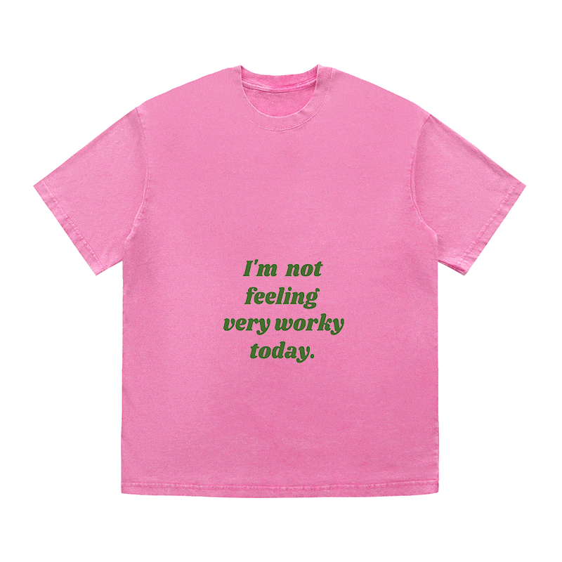 RDMCLOTHINGART tapestry hoodie SLOGAN HEAVY COTTON TEES-9632