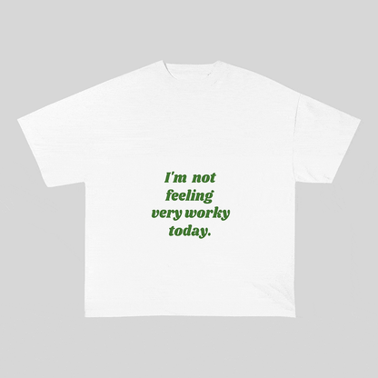 RDMCLOTHINGART tapestry hoodie SLOGAN HEAVY COTTON TEES-9632