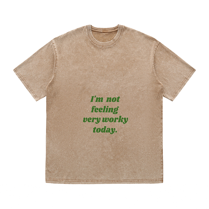 RDMCLOTHINGART tapestry hoodie SLOGAN HEAVY COTTON TEES-9632