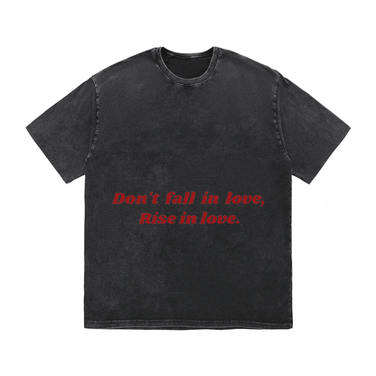 RDMCLOTHINGART tapestry hoodie SLOGAN HEAVY COTTON TEES-9635