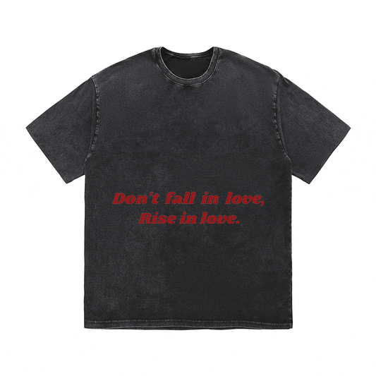 RDMCLOTHINGART tapestry hoodie SLOGAN HEAVY COTTON TEES-9635