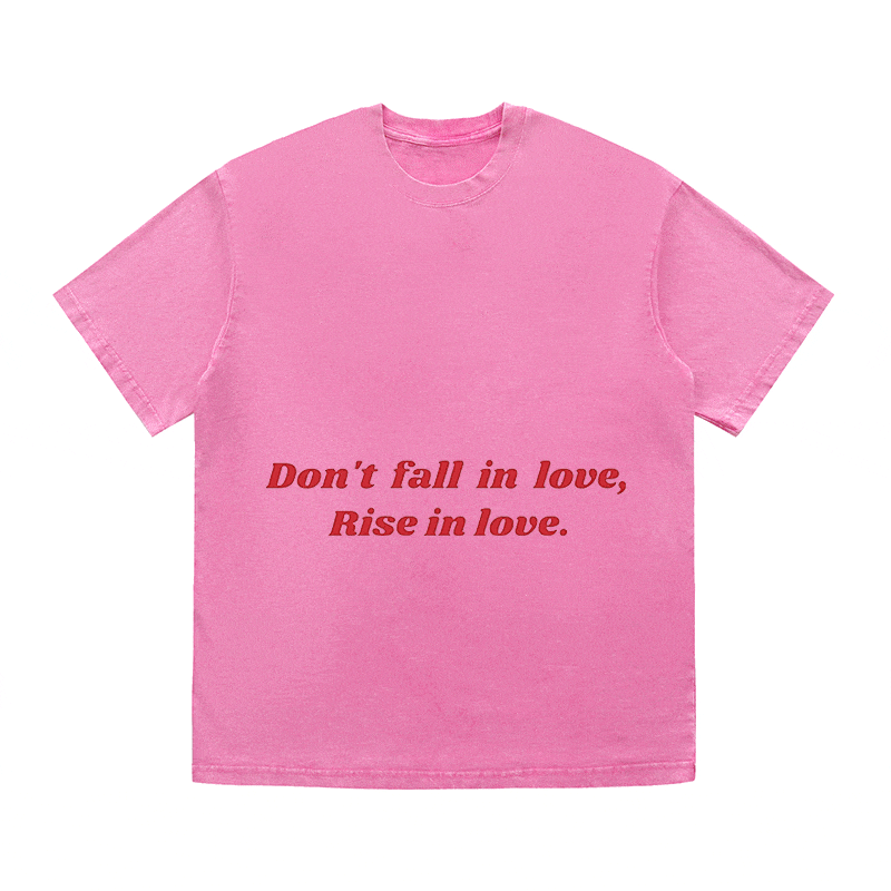 RDMCLOTHINGART tapestry hoodie SLOGAN HEAVY COTTON TEES-9635