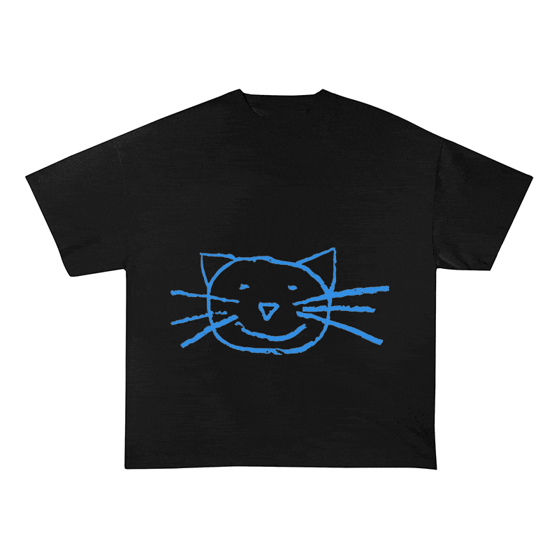 RDMCLOTHINGART tapestry hoodie SLOGAN HEAVY COTTON TEES-9637