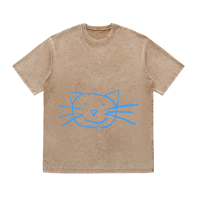 RDMCLOTHINGART tapestry hoodie SLOGAN HEAVY COTTON TEES-9637