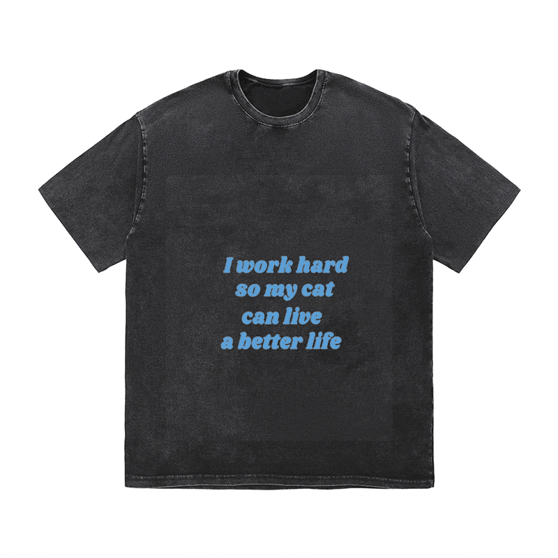 RDMCLOTHINGART tapestry hoodie SLOGAN HEAVY COTTON TEES-9639