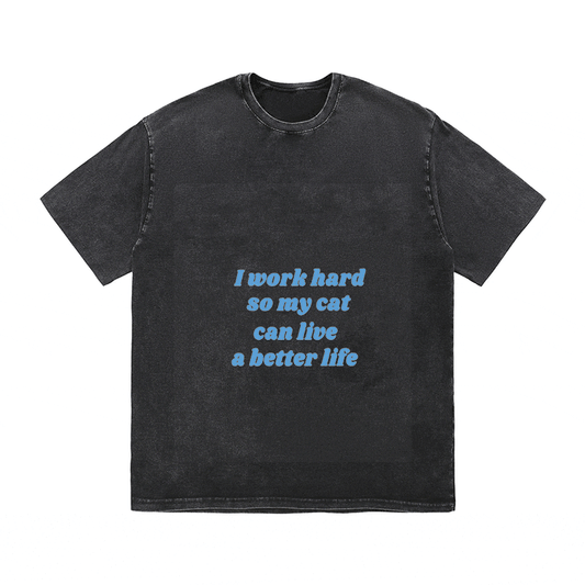 RDMCLOTHINGART tapestry hoodie SLOGAN HEAVY COTTON TEES-9639