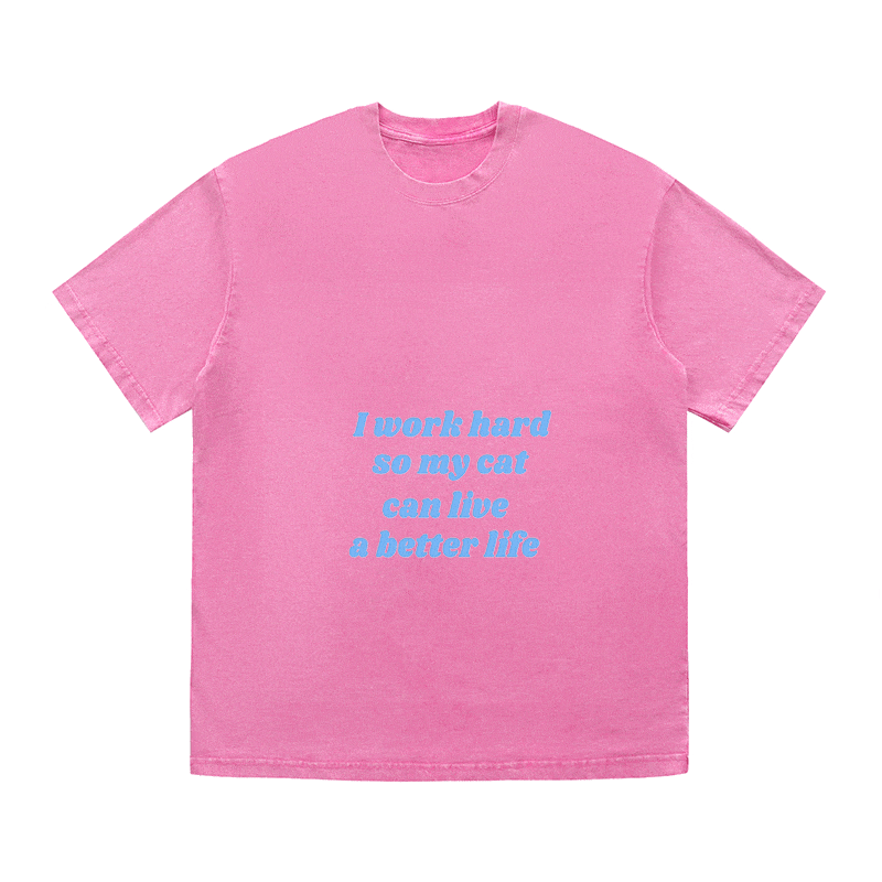 RDMCLOTHINGART tapestry hoodie SLOGAN HEAVY COTTON TEES-9639