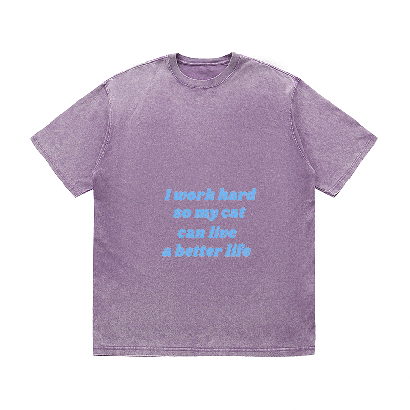 RDMCLOTHINGART tapestry hoodie SLOGAN HEAVY COTTON TEES-9639