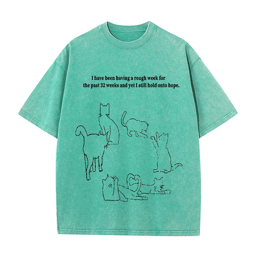 RDMCLOTHINGART tapestry hoodie SLOGAN HEAVY COTTON TEES-9640