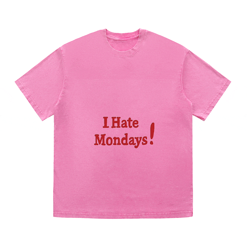 RDMCLOTHINGART tapestry hoodie SLOGAN HEAVY COTTON TEES-9643