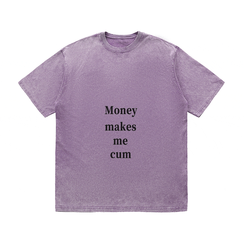 RDMCLOTHINGART tapestry hoodie SLOGAN HEAVY COTTON TEES-9644