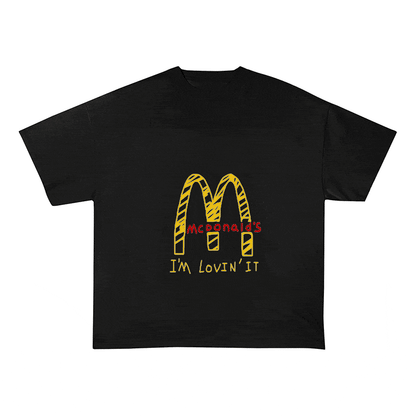 RDMCLOTHINGART tapestry hoodie SLOGAN HEAVY COTTON TEES-9648