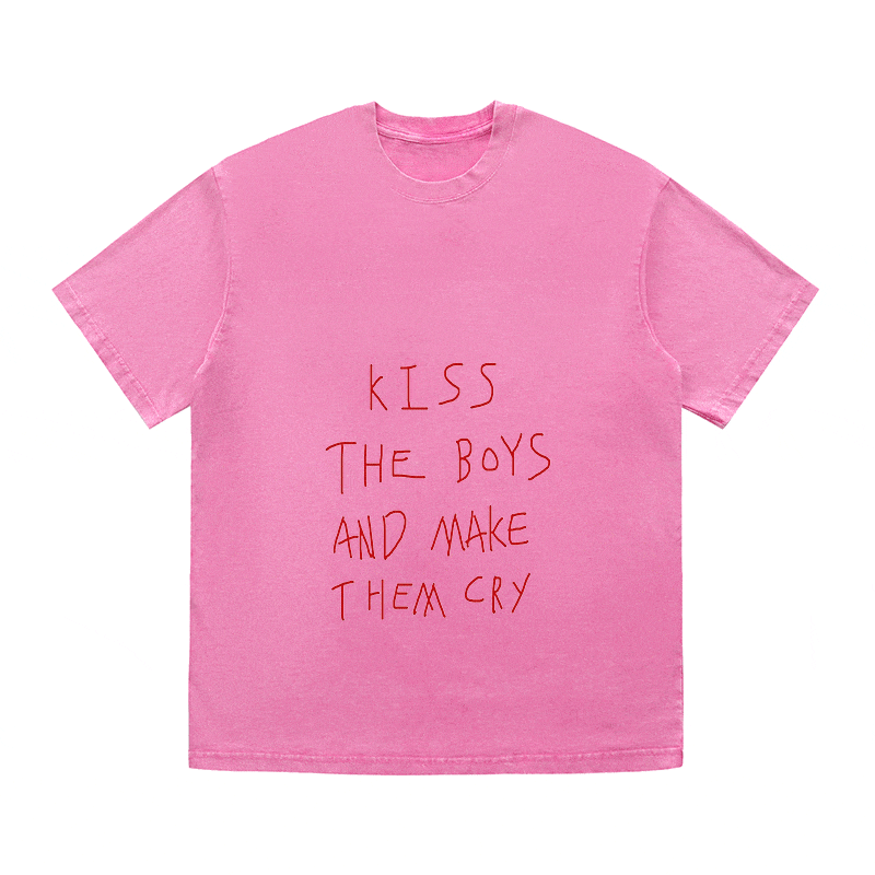 RDMCLOTHINGART tapestry hoodie SLOGAN HEAVY COTTON TEES-9650