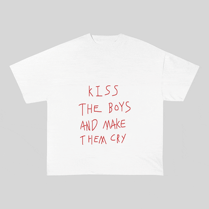 RDMCLOTHINGART tapestry hoodie SLOGAN HEAVY COTTON TEES-9650