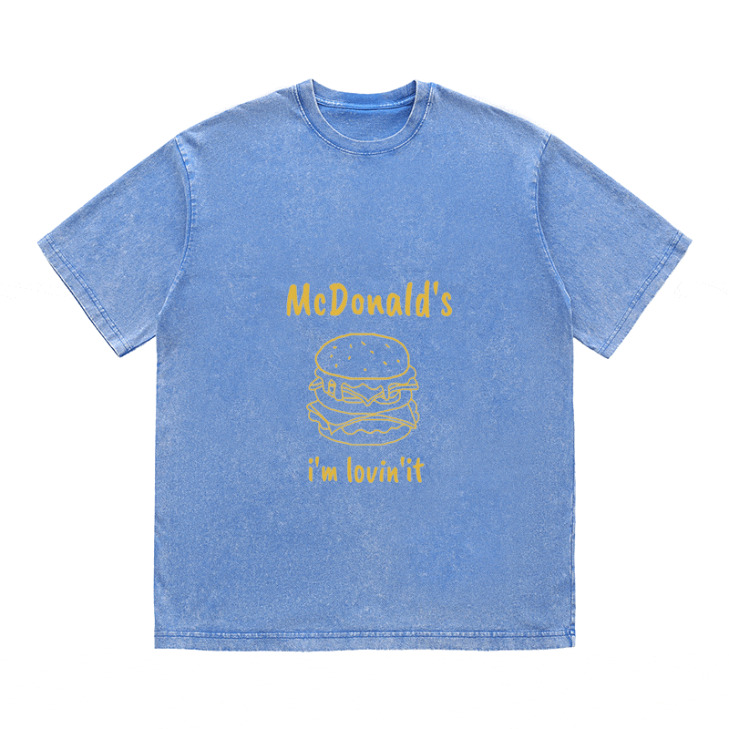 RDMCLOTHINGART tapestry hoodie SLOGAN HEAVY COTTON TEES-9655