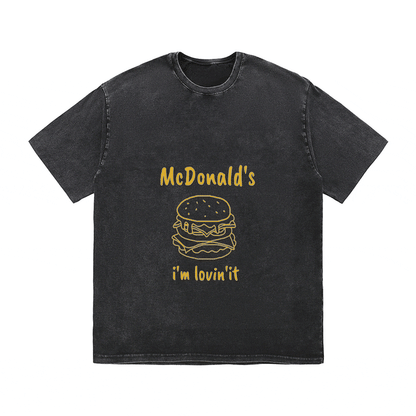 RDMCLOTHINGART tapestry hoodie SLOGAN HEAVY COTTON TEES-9655