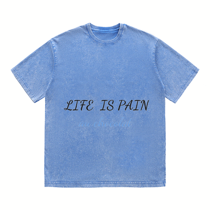 RDMCLOTHINGART tapestry hoodie SLOGAN HEAVY COTTON TEES-9658