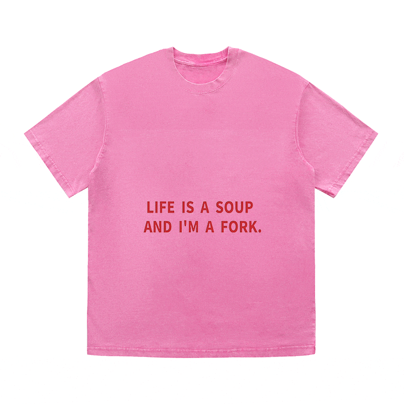 RDMCLOTHINGART tapestry hoodie SLOGAN HEAVY COTTON TEES-9660