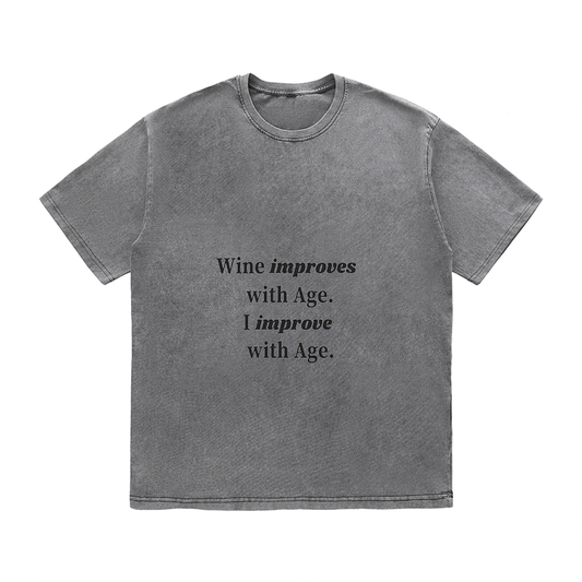 RDMCLOTHINGART tapestry hoodie SLOGAN HEAVY COTTON TEES-9661