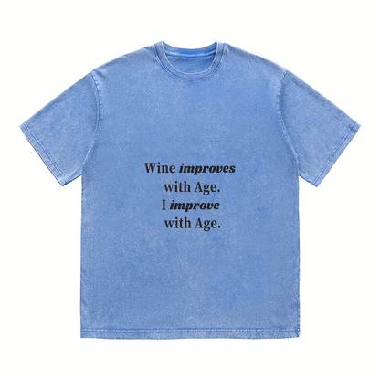 RDMCLOTHINGART tapestry hoodie SLOGAN HEAVY COTTON TEES-9661