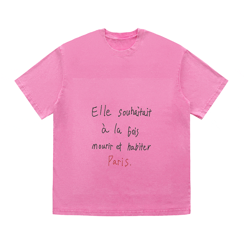 RDMCLOTHINGART tapestry hoodie SLOGAN HEAVY COTTON TEES-9663