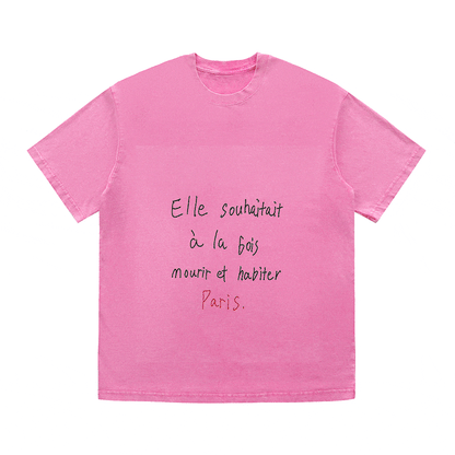 RDMCLOTHINGART tapestry hoodie SLOGAN HEAVY COTTON TEES-9663