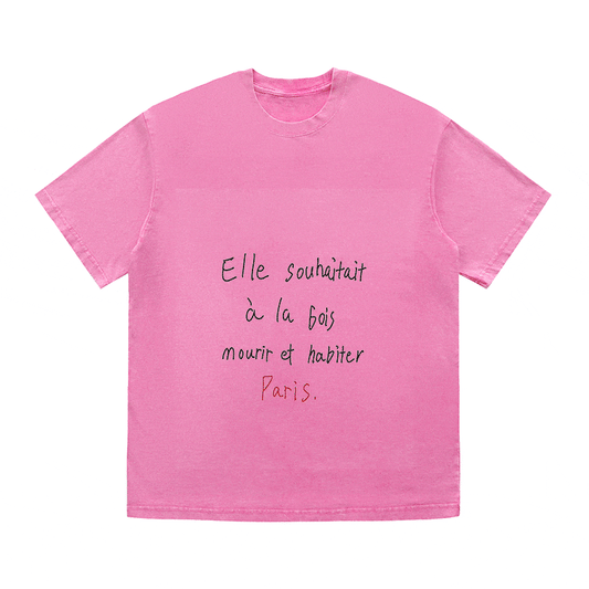 RDMCLOTHINGART tapestry hoodie SLOGAN HEAVY COTTON TEES-9663