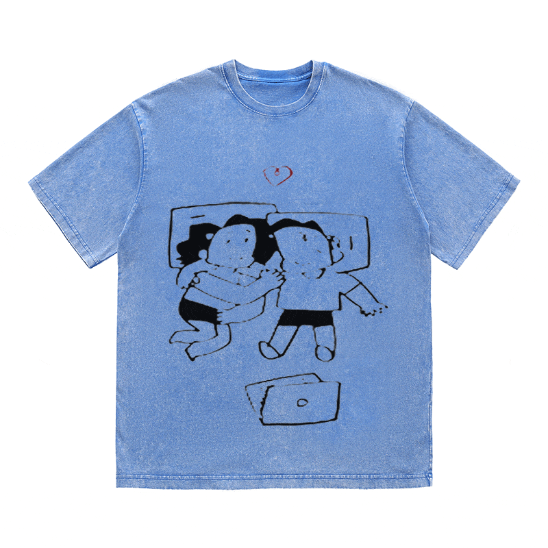 RDMCLOTHINGART tapestry hoodie SLOGAN HEAVY COTTON TEES-9668