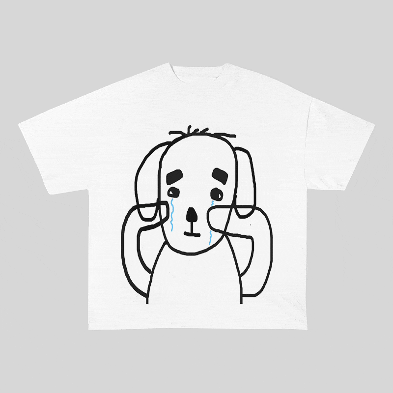 RDMCLOTHINGART tapestry hoodie SLOGAN HEAVY COTTON TEES-9673