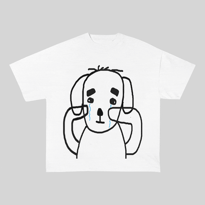 RDMCLOTHINGART tapestry hoodie SLOGAN HEAVY COTTON TEES-9673